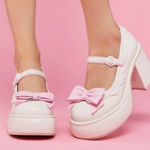Dollskill Bashful Bozo Platform Mary Janes